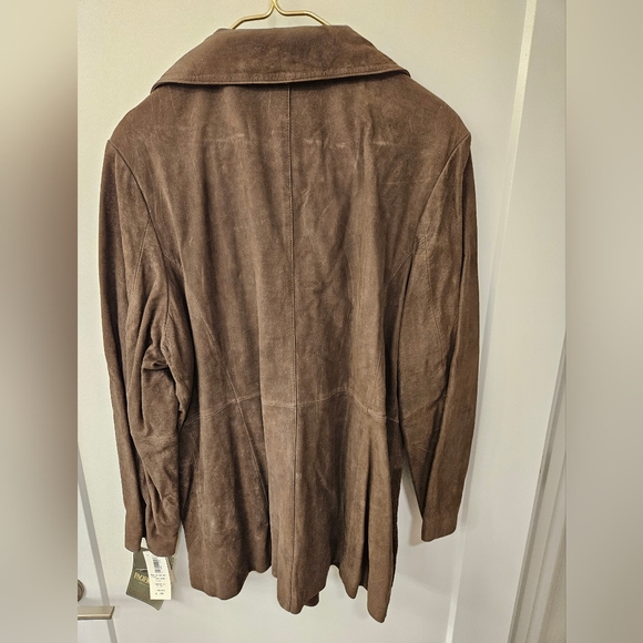NWT - Pacific Trail Dark Brown Suede Jacket - Size 1X - Picture 4 of 9